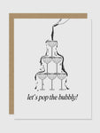Pop The Bubbly Card