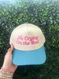 No Crying On The Boat Trucker Hat