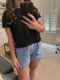 Gingham Boxer Shorts