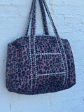 Quilted Leopard Bags