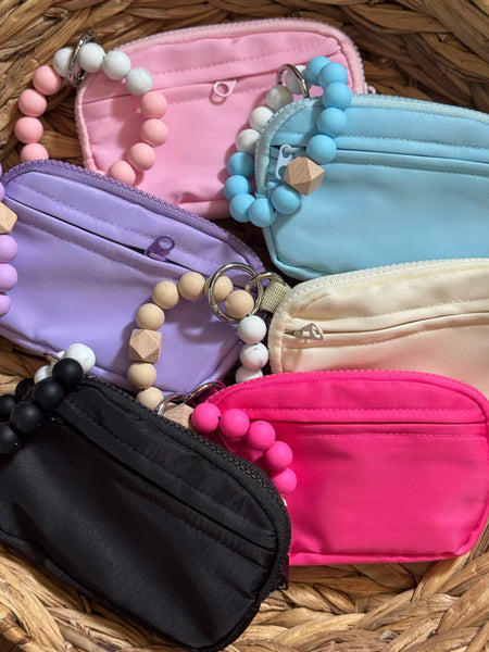Nylon Wallet + Silicone Keyring