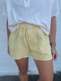 Gingham Boxer Shorts