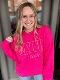 Wylie Texas Puff Print Sweatshirt