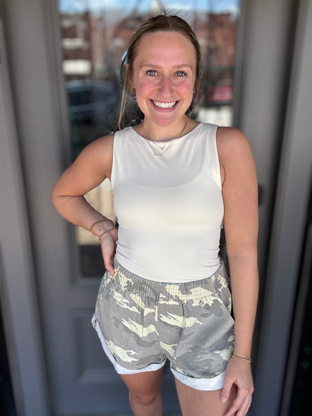 Cute In Camo Shorts