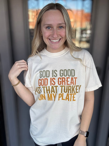 Turkey On My Plate Tee