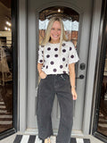 Blakely Black Barrel Jeans