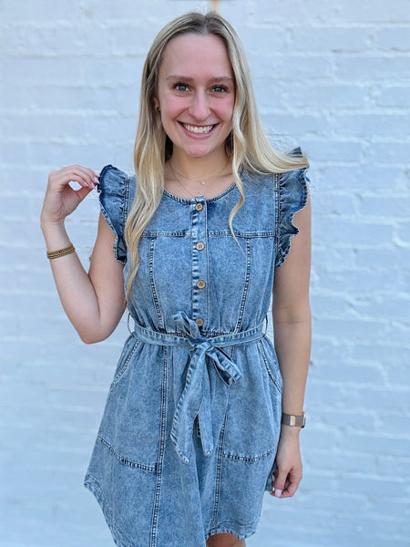 Denim Day Dress – Dear Sorella Boutique
