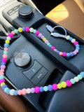 Colorful Beaded Chargers