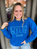 Wylie Texas Puff Print Sweatshirt