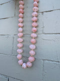 Marbled Beaded Necklace