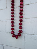 Marbled Beaded Necklace