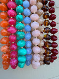 Marbled Beaded Necklace