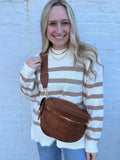Savvy Suede Bag
