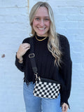Split Checkmate Crossbody