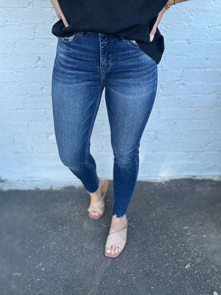 Vervet High Rise Skinny Jeans