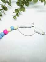 Colorful Beaded Chargers