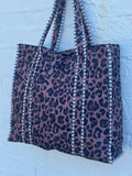 Quilted Leopard Bags