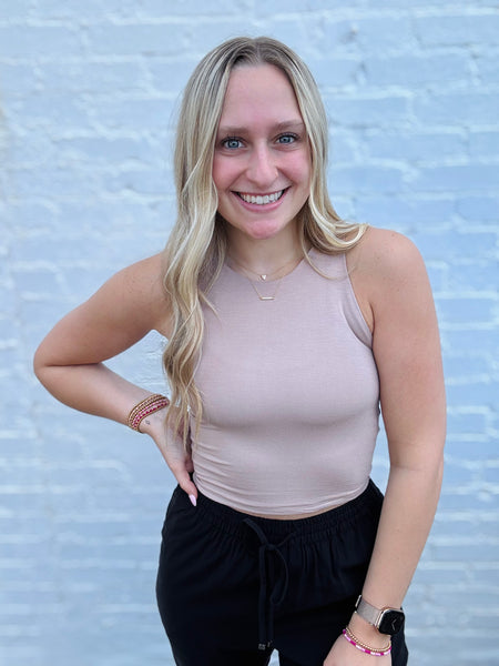 Totally Taupe Top