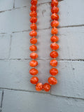 Marbled Beaded Necklace