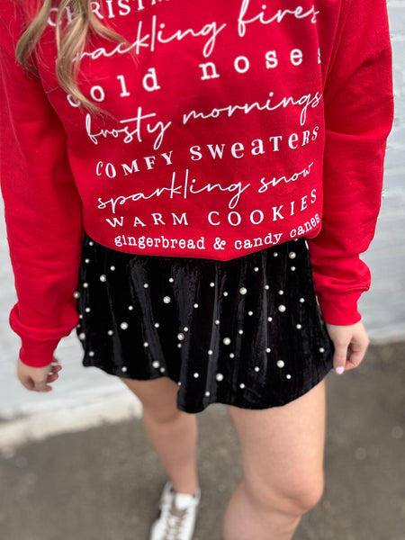 Holiday Crush Skort