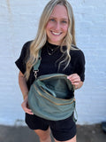 Nylon Double Zip Crossbody