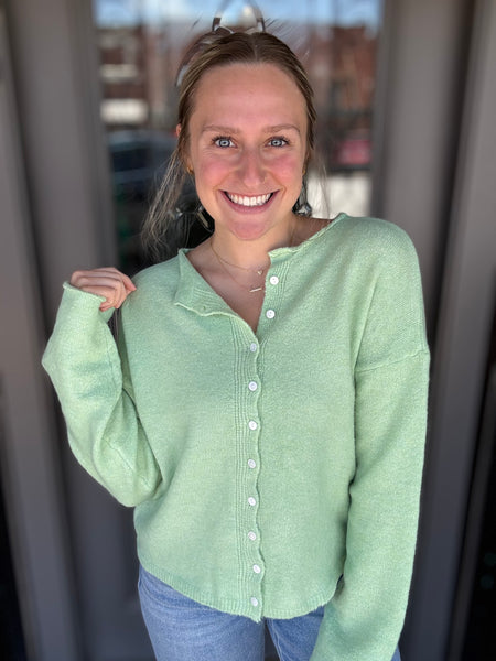 Mint To Be Cardigan