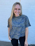 Camo Boyfriend Tee