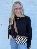 Split Checkmate Crossbody