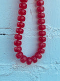 Marbled Beaded Necklace