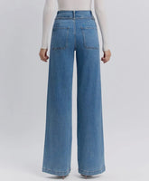 Vervet Tie Wide Leg Jeans