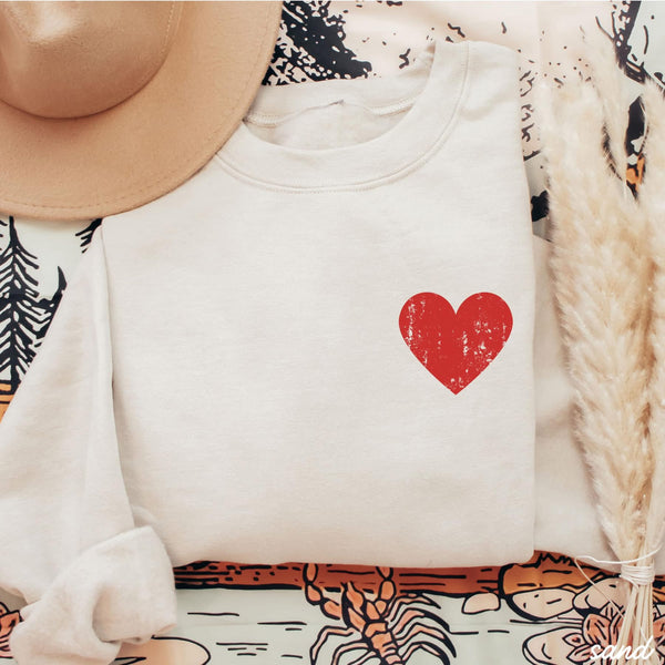 Simple Heart Sweatshirt PREORDER