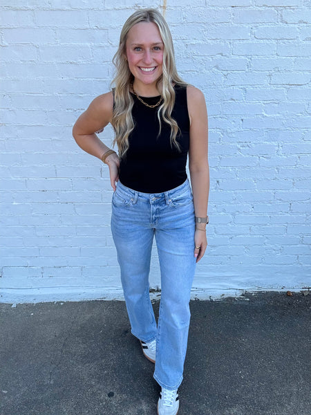 Mica Mid Rise Loose Jeans