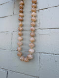 Marbled Beaded Necklace