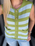 Stripes Say It All Top