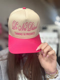 Do Not Dusturb Embroidered Trucker Hat