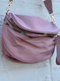 Nylon Double Zip Crossbody