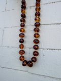 Marbled Beaded Necklace