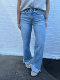 Vervet Cuffed Wide Jeans