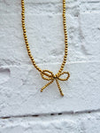 Brooklyn Bow Necklace