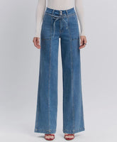 Vervet Tie Wide Leg Jeans