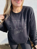 Wylie Texas Puff Print Sweatshirt