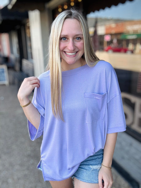 Ribbed Boyfriend Tee
