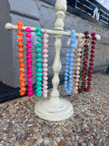 Marbled Beaded Necklace