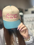 No Crying On The Boat Trucker Hat