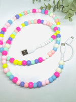 Colorful Beaded Chargers