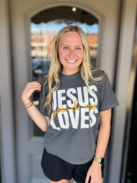 Jesus Loves You & Me Tee