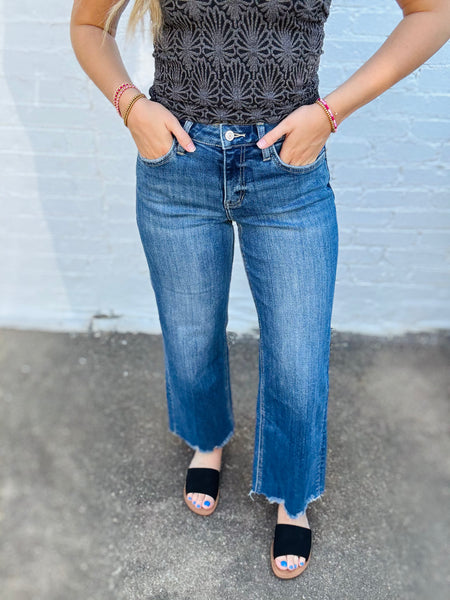 Lovervet Mid Rise Wide Jeans