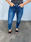Lovervet Dark Crop Straight Jeans