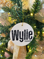 Wylie Tx Ornament