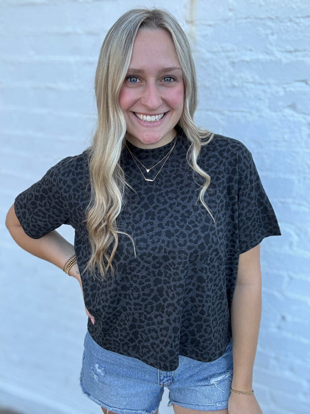 Leopard Boyfriend Tee